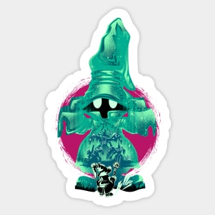 Black Wizard Vivi Sticker